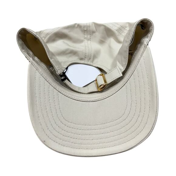 Celine Triomphe Baseball Hat Cap Womens Logo Medium M 56-60 Vanilla - Picture 4 of 9
